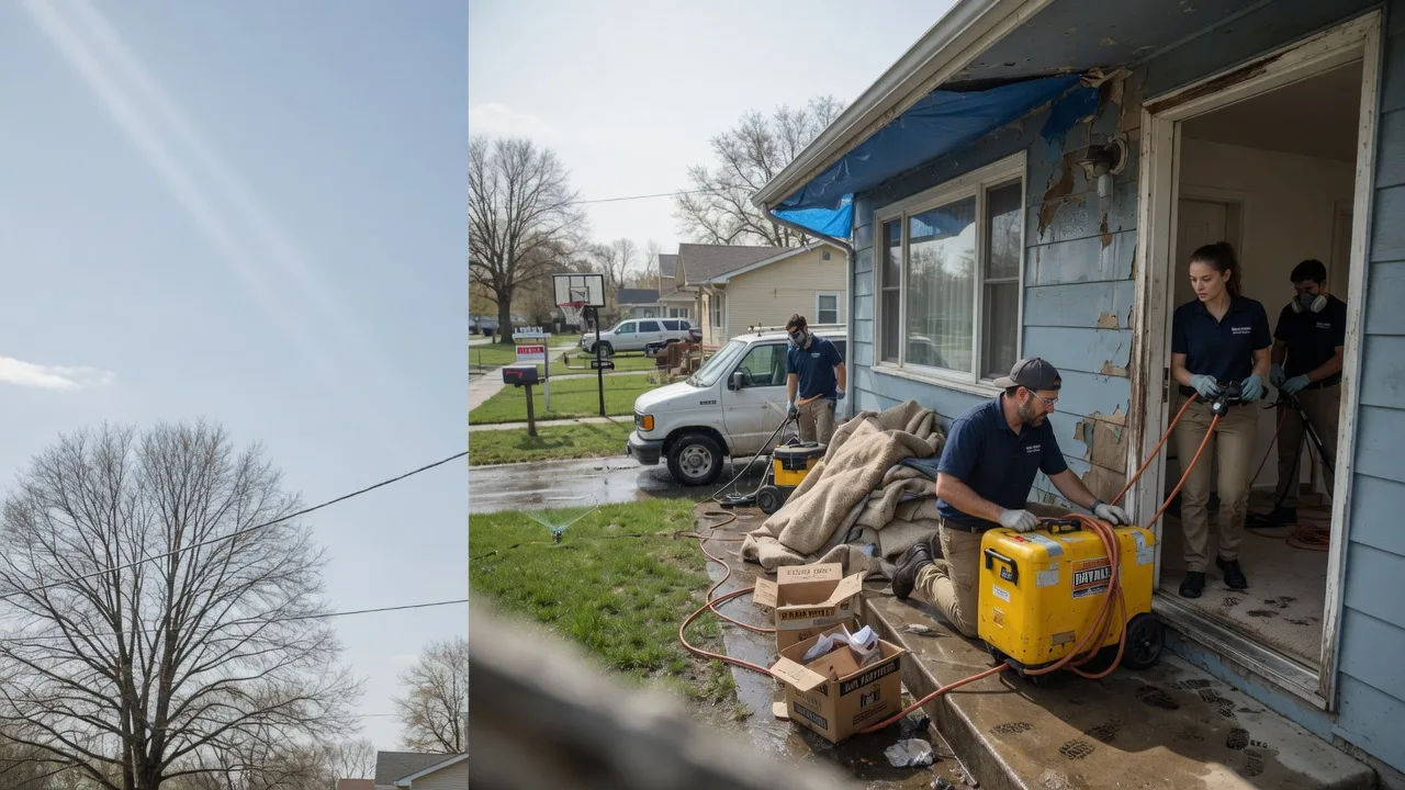 Basement Flood Cleanup in Oakland, MS near me